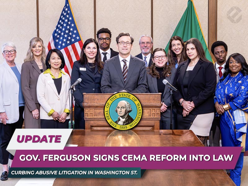 Washington State HB 2274 CEMA Email Marketing Reform Signed Into Law By Governor Bob Ferguson