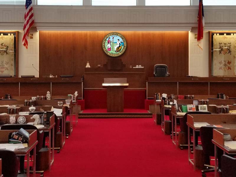 North Carolina House of Representatives Chamber
